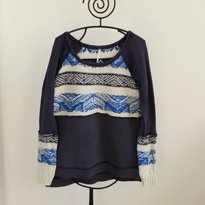 Free People * Sweater, mixed media, tunic